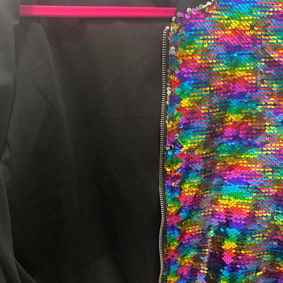 Sequined LuLaRoe Stevie jacket - Picture 2 of 2